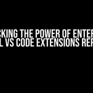 Unlocking the Power of Enterprise Internal VS Code Extensions Repository