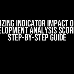 Visualizing Indicator Impact on Data Envelopment Analysis Scores: A Step-by-Step Guide